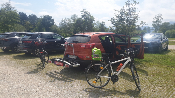 Ideale Wetterlage für die Radtour