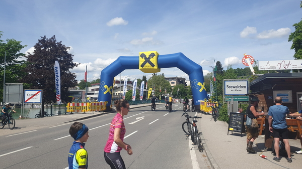 Am Start in Seewalchen